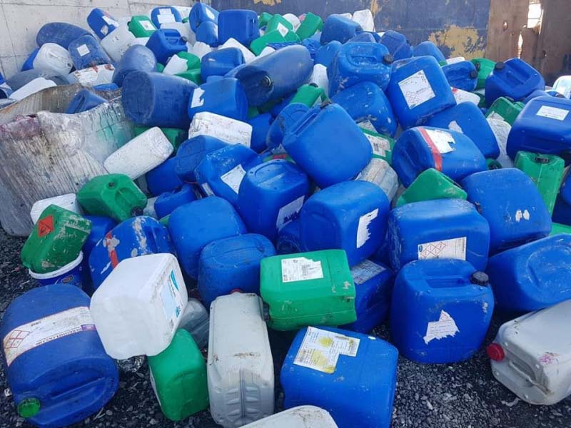Visokozmogljiv čistilec trdih plastičnih odpadkov s kapaciteto 500–5000 kg/h